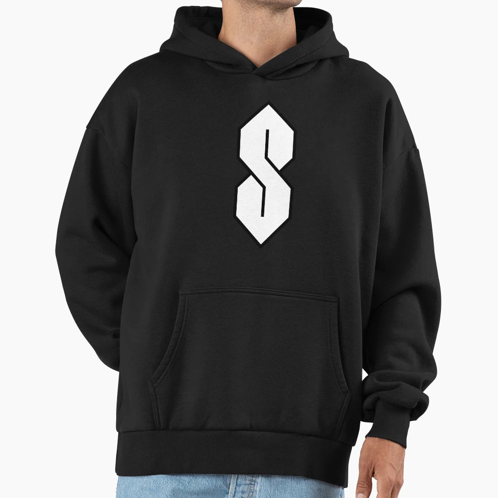 Super S Hoodie - Minimalist Print Men Women - T-Shirt, Sweatshirt, Hoodie