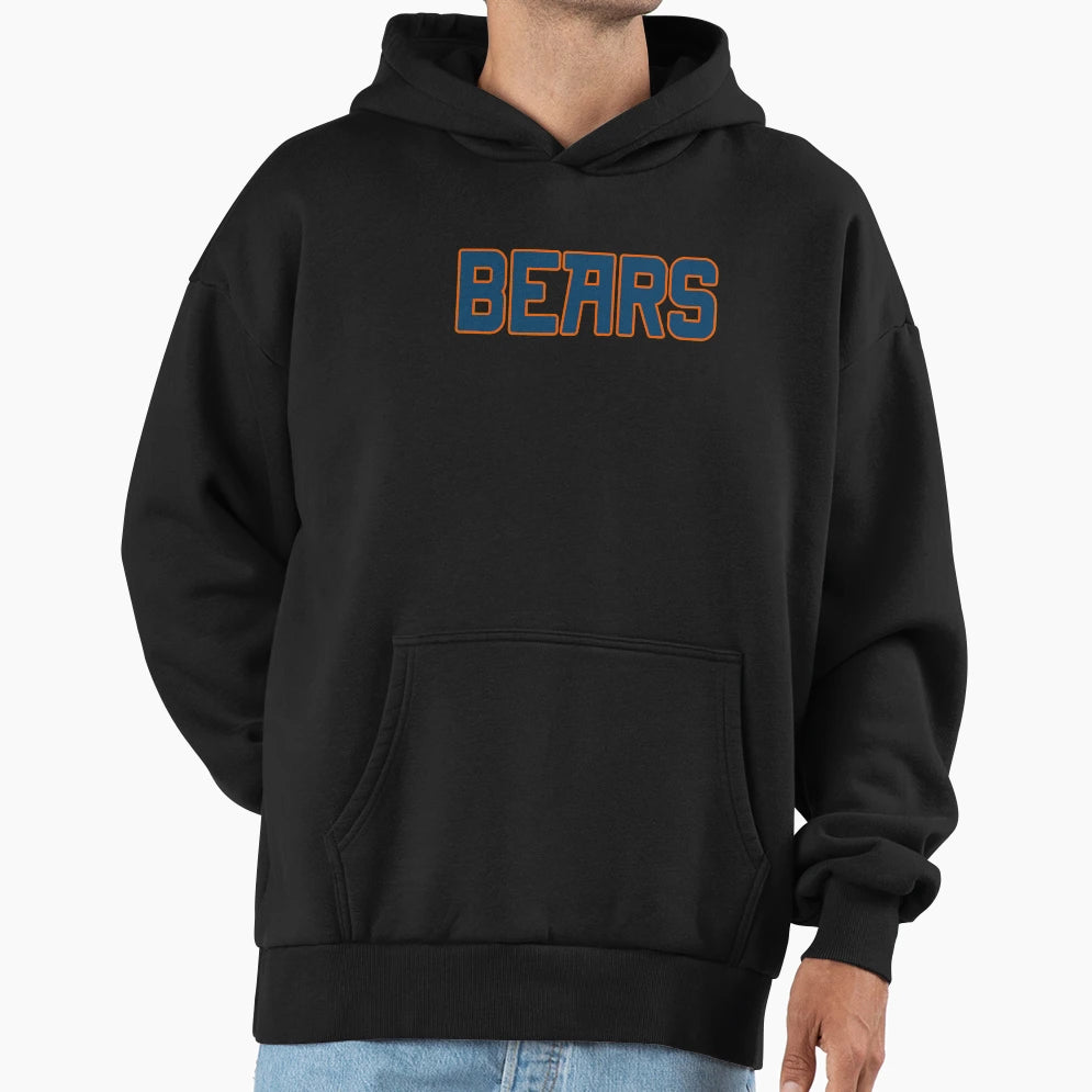 Chicago Bears Hoodie - Casual Everyday Wear for Adults - T-Shirt, Sweatshirt, Hoodie