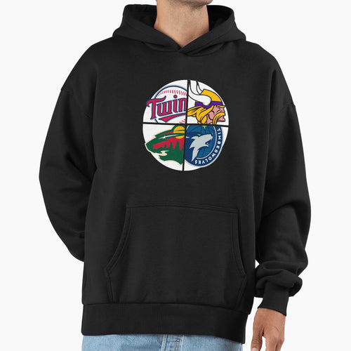 Minnesota Sports Hoodie - Streetwear Style Unisex - T-Shirt, Sweatshirt, Hoodie
