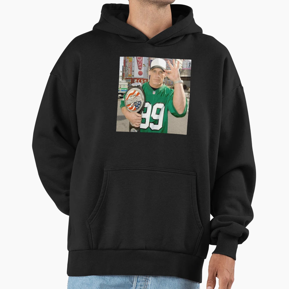 John Cena Ricky Stanicky Hoodie - Novelty Apparel for Adults - T-Shirt, Sweatshirt, Hoodie