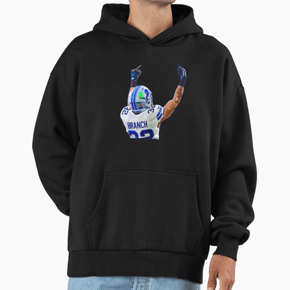 Brian Middle Finger Art Hoodie - Minimalist Print for Adults - T-Shirt, Sweatshirt, Hoodie