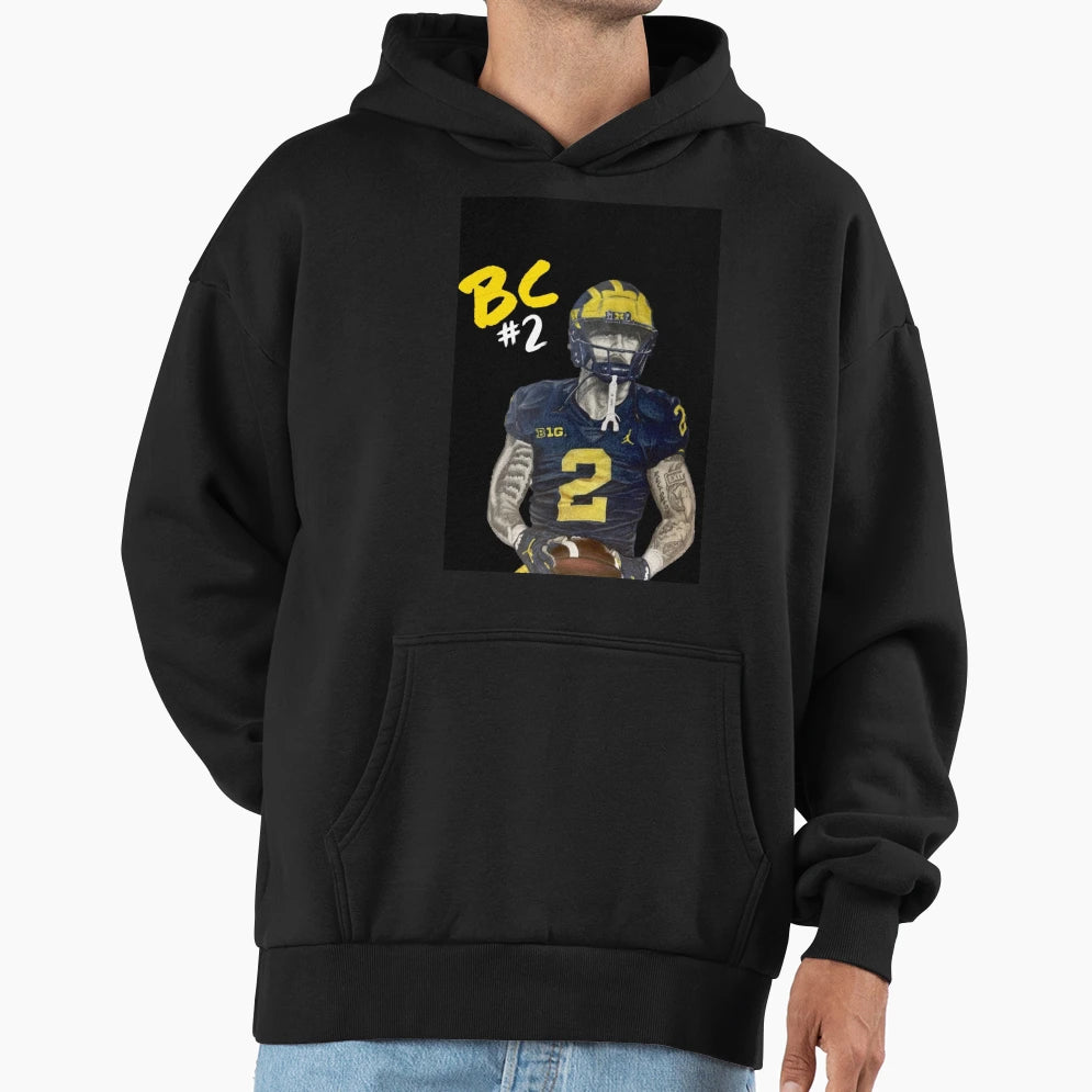Blake Corum Signature Hoodie - Fun Novelty Design Unisex - T-Shirt, Sweatshirt, Hoodie