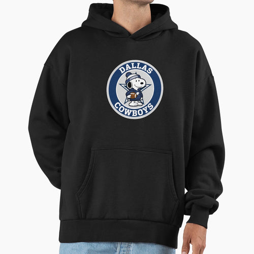 Dallas Cowboys Snoopy Logo Hoodie - Minimalist Print Men Women - T-Shirt, Sweatshirt, Hoodie