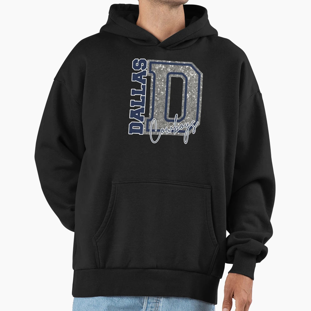Dallas Cowboys Football Hoodie - Streetwear Style Unisex - T-Shirt, Sweatshirt, Hoodie