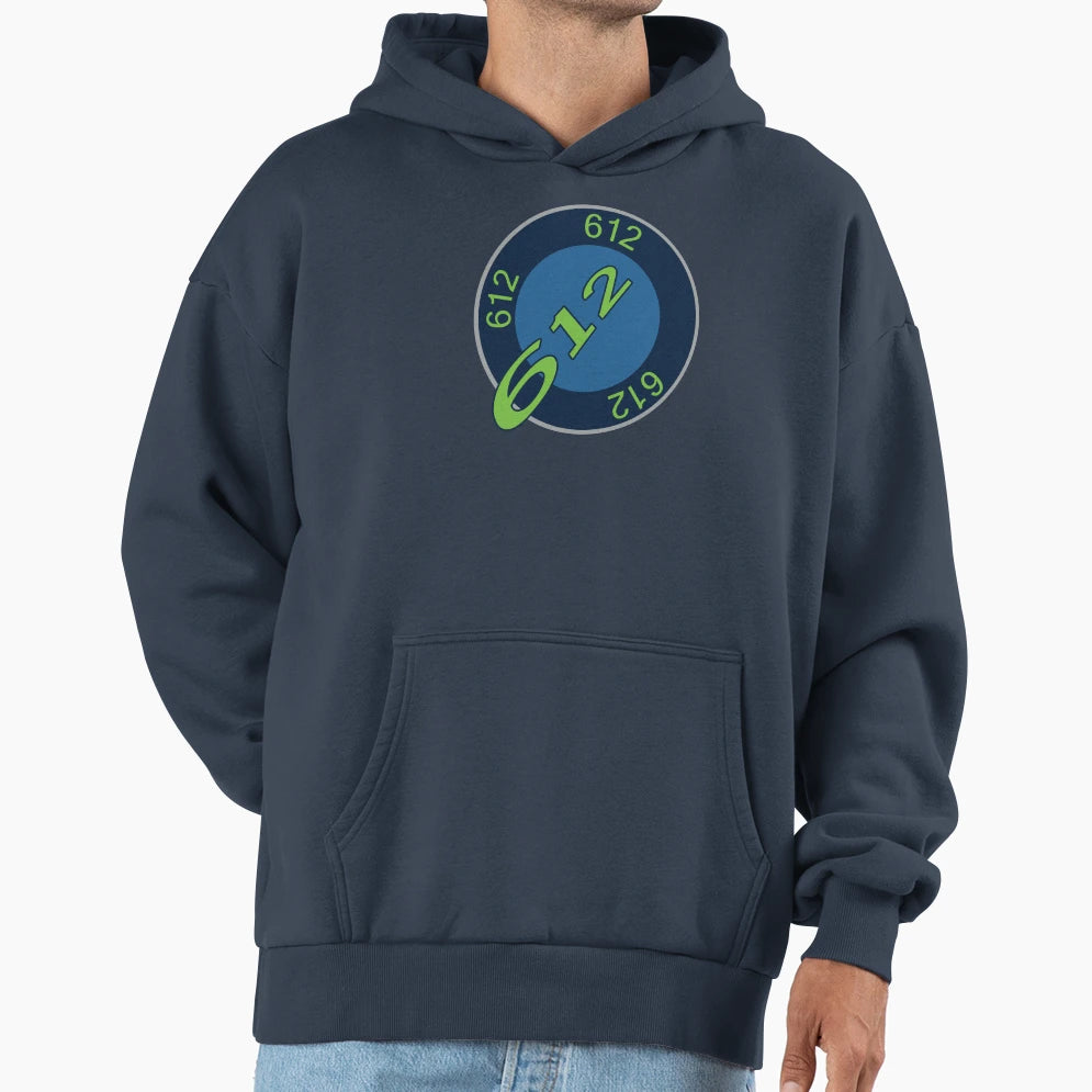 612Minnesota Hoodie - Unique Graphic Men Women - T-Shirt, Sweatshirt, Hoodie