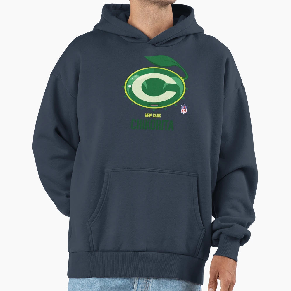 New Bark Chikorita Hoodie - Custom Art Print Men Women - T-Shirt, Sweatshirt, Hoodie