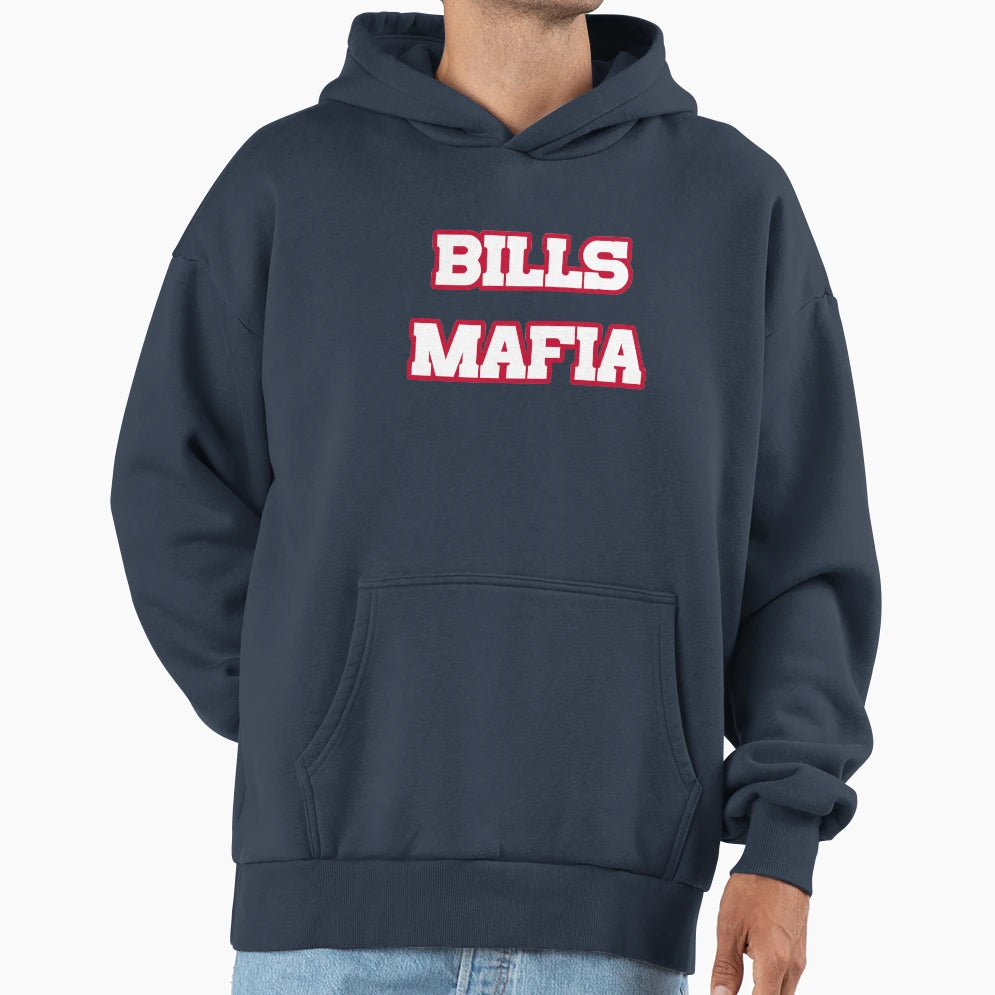 Bills Mafia Hoodie - Casual Everyday Wear for Adults - T-Shirt, Sweatshirt, Hoodie