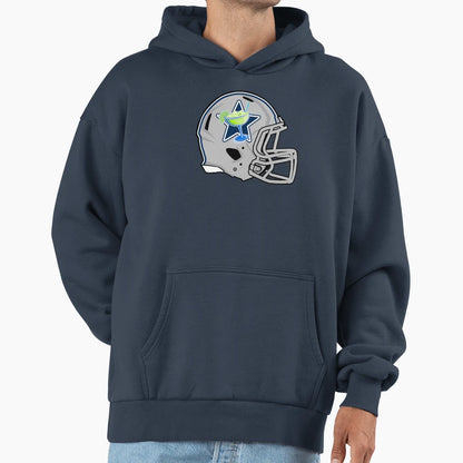 Dallas Margaritas Modern Helmet Hoodie - Casual Everyday Wear for Adults - T-Shirt, Sweatshirt, Hoodie