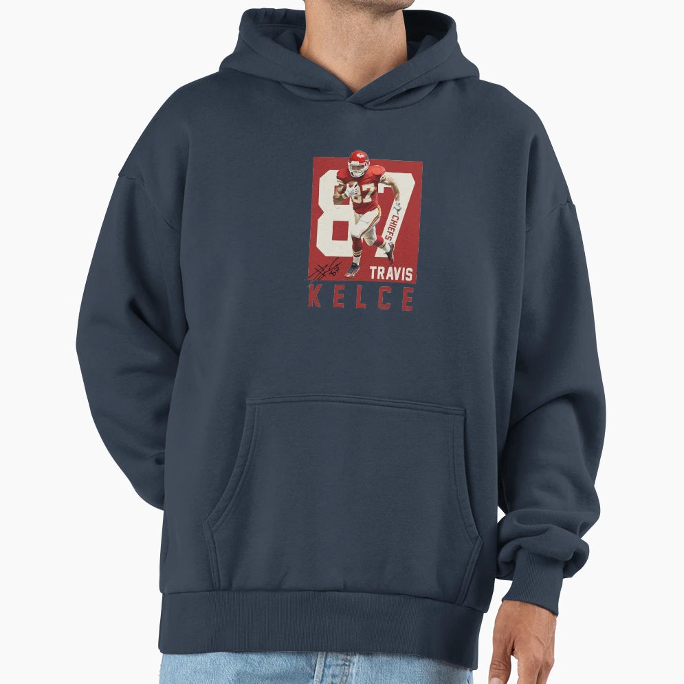 TK 87 Sports Art Kansas City Hoodie - Custom Art Print Unisex - T-Shirt, Sweatshirt, Hoodie