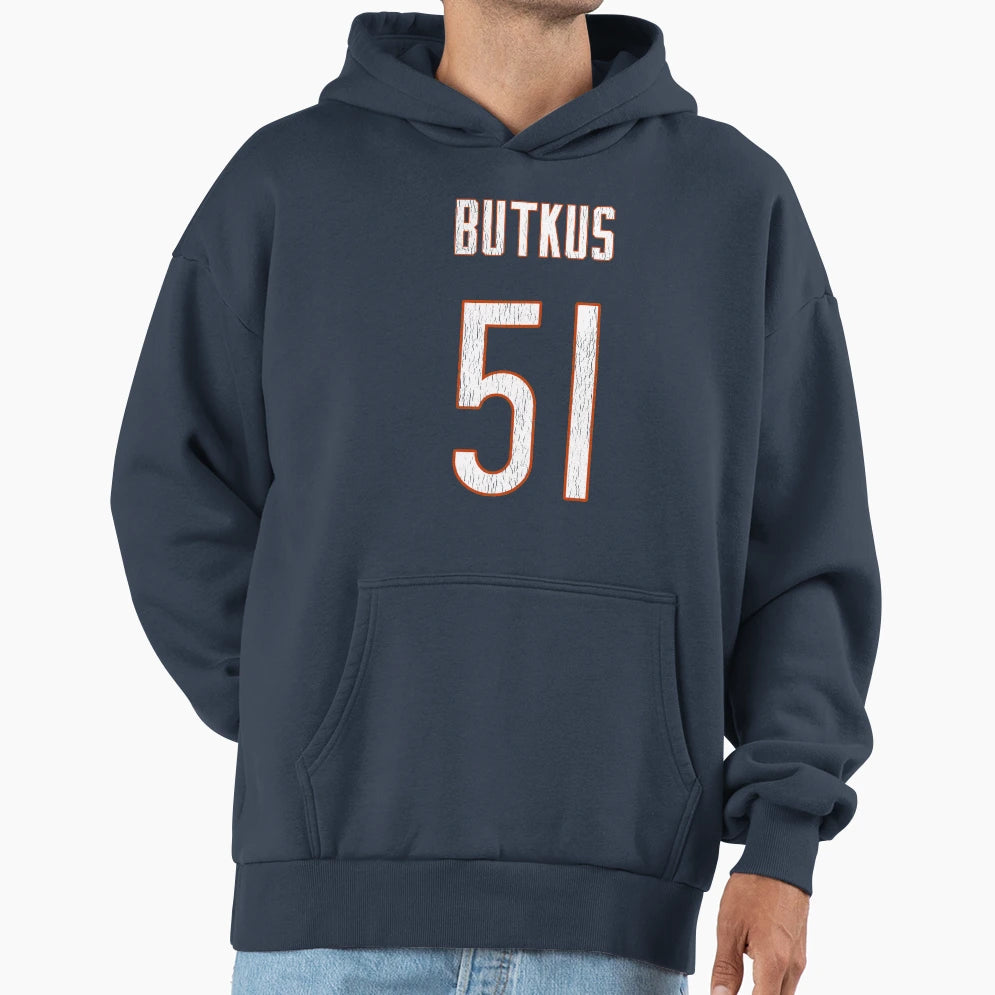 Dick Butkus Hoodie - Streetwear Style Men Women - T-Shirt, Sweatshirt, Hoodie