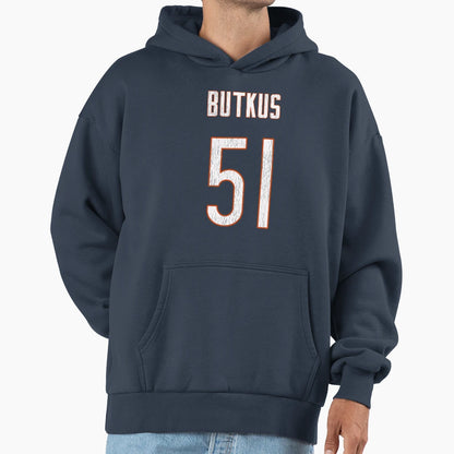 Dick Butkus Hoodie - Streetwear Style Men Women - T-Shirt, Sweatshirt, Hoodie