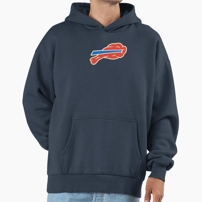 Lets Go Buffalo Meat Buffalo Bills Hoodie - Minimalist Print Men Women - T-Shirt, Sweatshirt, Hoodie
