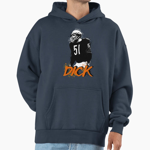 Dick Butkus Hoodie - Aesthetic Graphic for Adults - T-Shirt, Sweatshirt, Hoodie