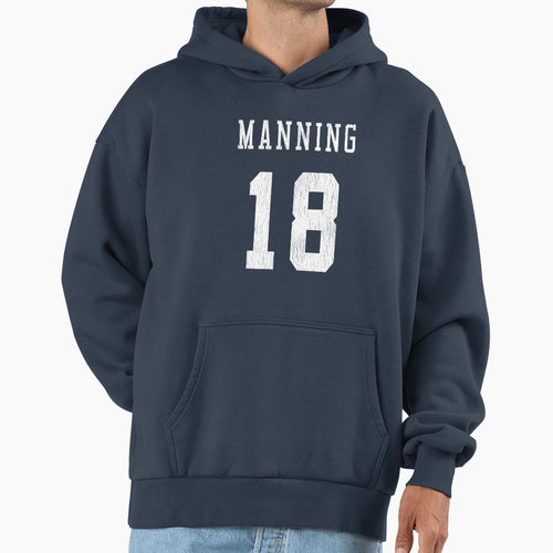 Peyton Manning Hoodie - Unique Graphic for Adults - T-Shirt, Sweatshirt, Hoodie