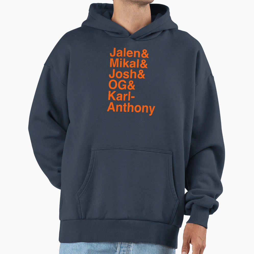 Knicks List Hoodie - Custom Art Print Men Women - T-Shirt, Sweatshirt, Hoodie