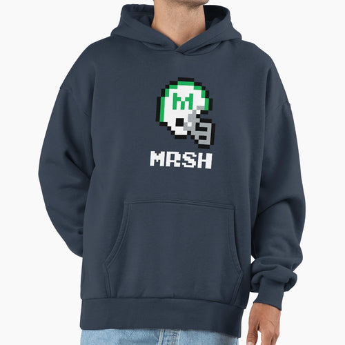 Marshall Thundering Herd Tecmo Hoodie - Fun Novelty Design for Adults - T-Shirt, Sweatshirt, Hoodie