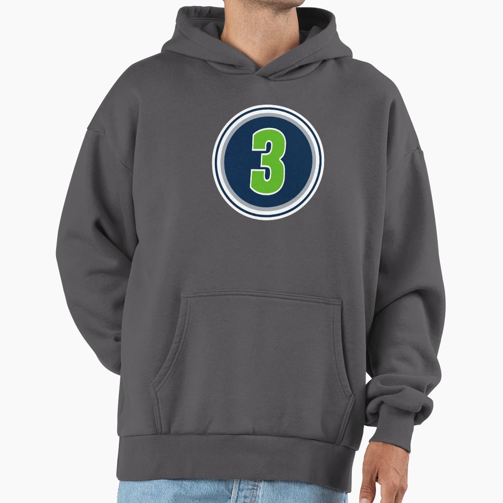 12 Wilson Hoodie - Custom Art Print for Adults - T-Shirt, Sweatshirt, Hoodie