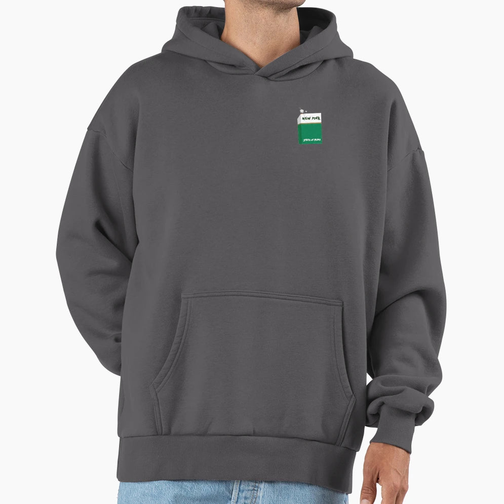 New York State Mind Cigs Hoodie - Novelty Apparel Men Women - T-Shirt, Sweatshirt, Hoodie