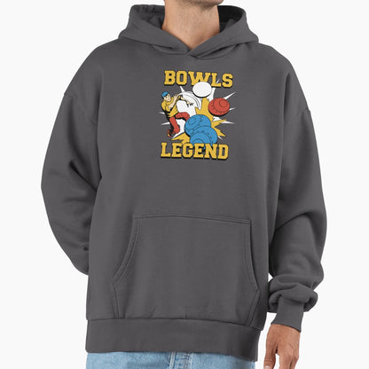 Bowls Legend Hoodie - Custom Art Print Unisex - T-Shirt, Sweatshirt, Hoodie