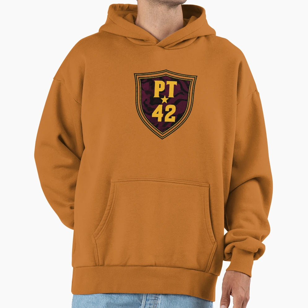 Tillman Shield Black And Gold Hoodie - Fun Novelty Design Men Women - T-Shirt, Sweatshirt, Hoodie