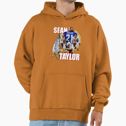 Nfl Sean Taylor Washington Football Hoodie - Minimalist Print Unisex - T-Shirt, Sweatshirt, Hoodie
