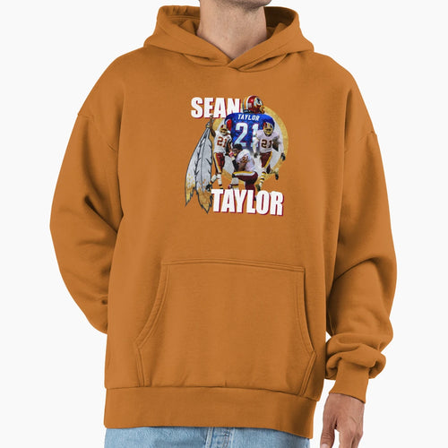 Nfl Sean Taylor Washington Football Hoodie - Minimalist Print Unisex - T-Shirt, Sweatshirt, Hoodie