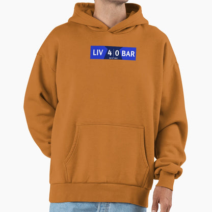 Liverpool 4 0 Barcelona Hoodie - Casual Everyday Wear Unisex - T-Shirt, Sweatshirt, Hoodie
