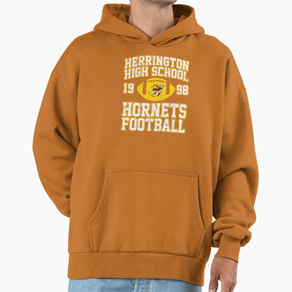 Herrington Hornets Football Faculty Hoodie - Fun Novelty Design for Adults - T-Shirt, Sweatshirt, Hoodie