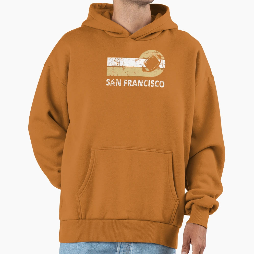 San Francisco Football Team Ii Hoodie - Minimalist Print Unisex - T-Shirt, Sweatshirt, Hoodie
