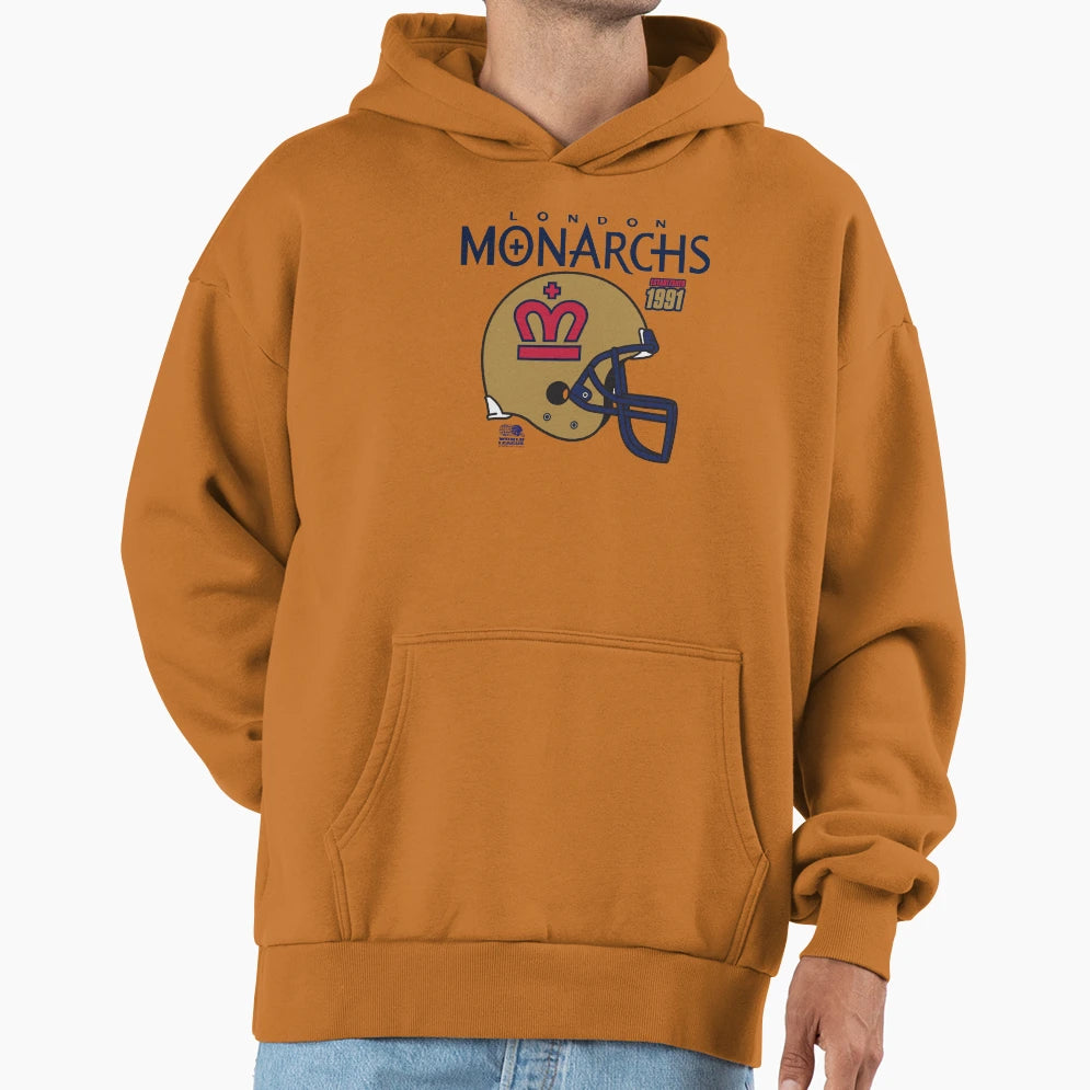London Monarchs Football Hoodie - Aesthetic Graphic Unisex - T-Shirt, Sweatshirt, Hoodie