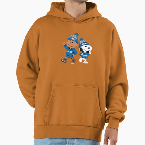 Detroit Lions Nostalgia Hoodie - Trendy Graphic Unisex - T-Shirt, Sweatshirt, Hoodie
