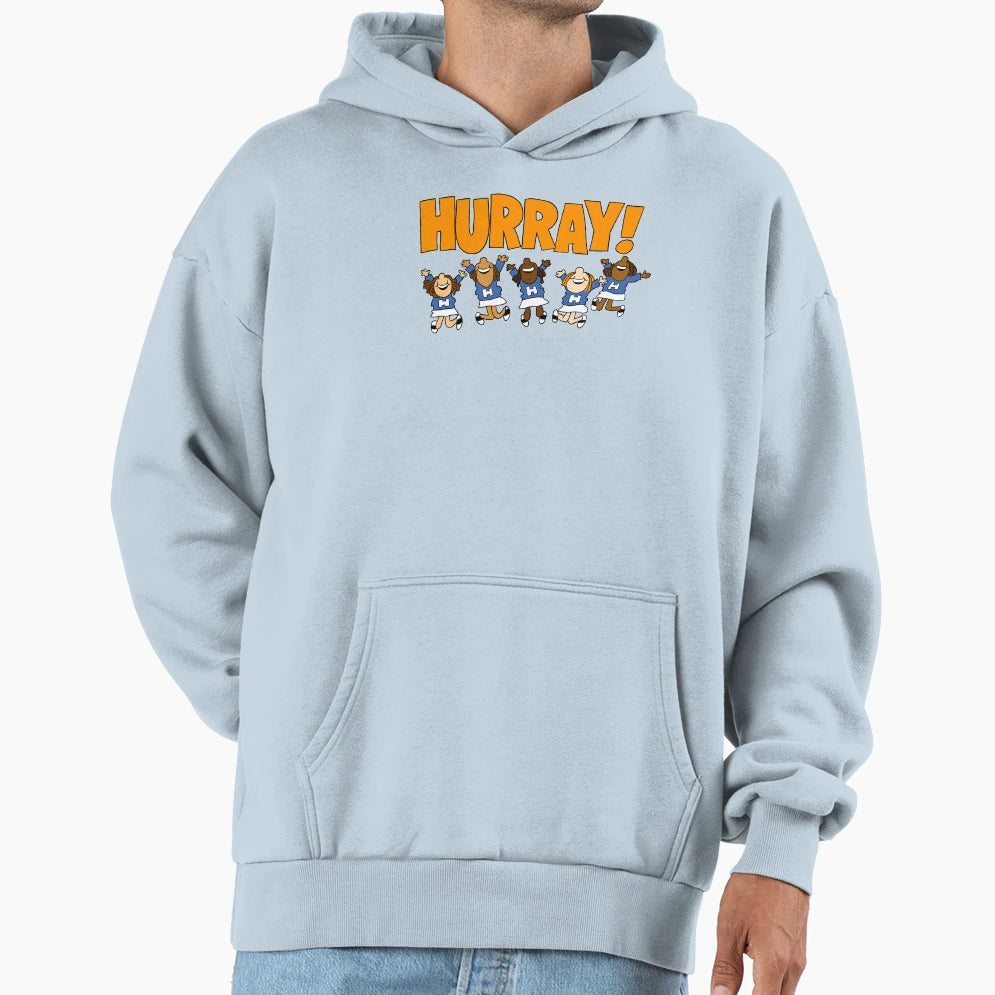 Hurray Hoodie - Unique Graphic for Adults - T-Shirt, Sweatshirt, Hoodie