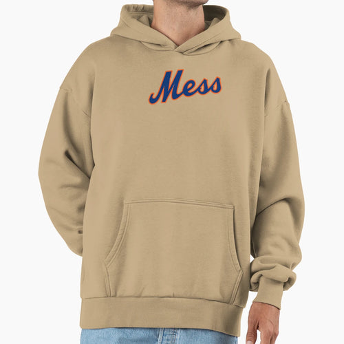 New York Mess Blue Orange Hoodie - Streetwear Style Unisex - T-Shirt, Sweatshirt, Hoodie