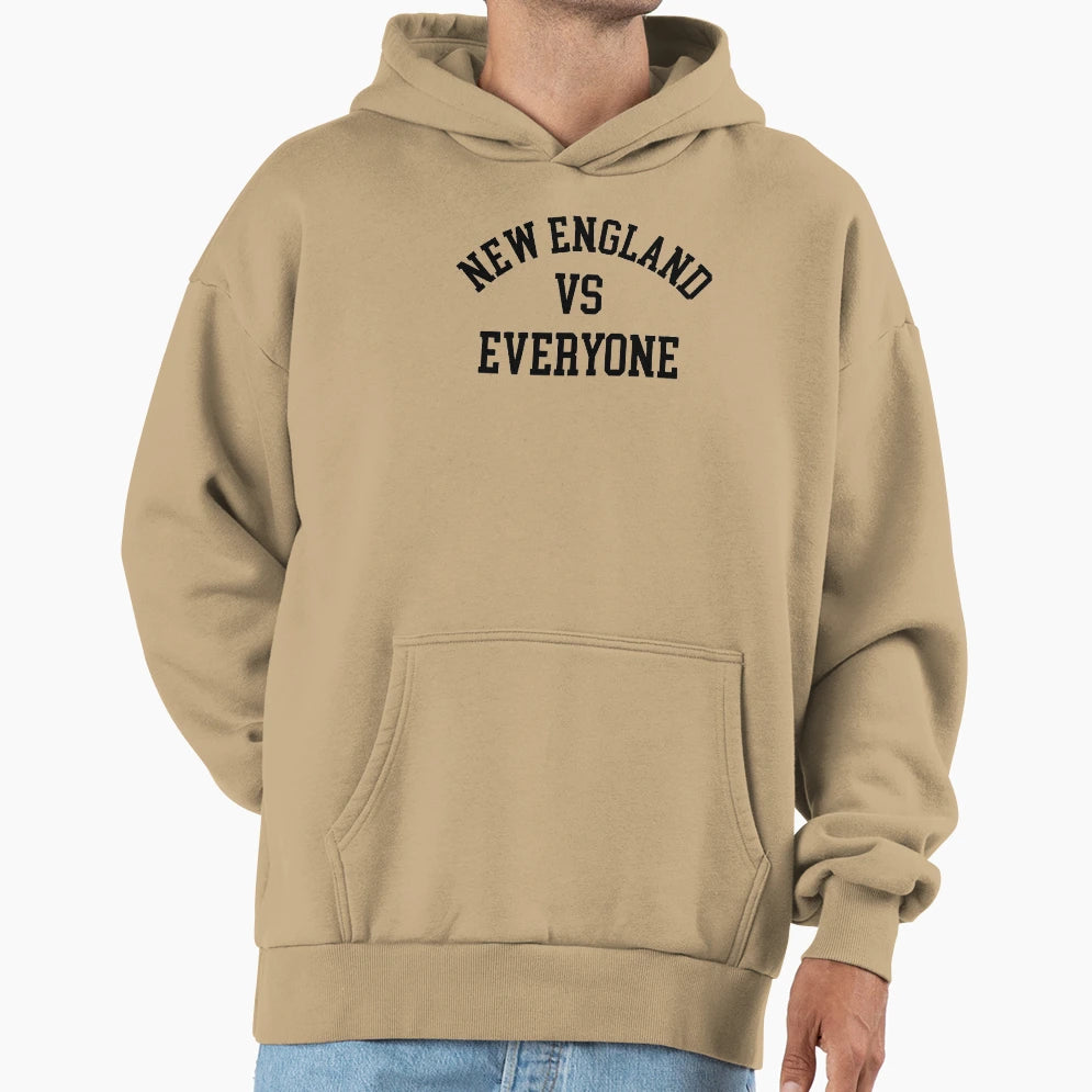New England Vs Everyone Hoodie - Unique Graphic for Adults - T-Shirt, Sweatshirt, Hoodie
