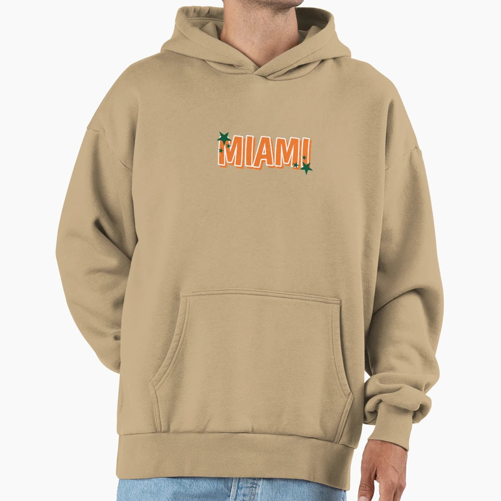University Miami Hoodie - Streetwear Style Men Women - T-Shirt, Sweatshirt, Hoodie