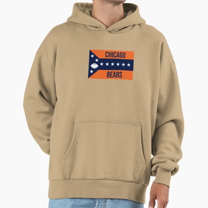 Bears Victory Flag Art Hoodie - Streetwear Style Men Women - T-Shirt, Sweatshirt, Hoodie