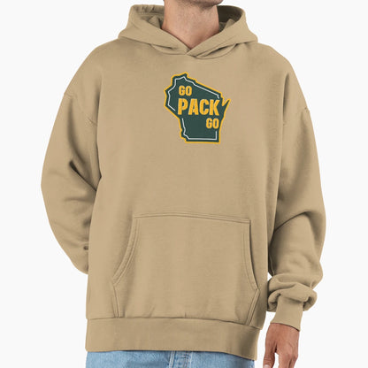 Go Pack Hoodie - Novelty Apparel Men Women - T-Shirt, Sweatshirt, Hoodie