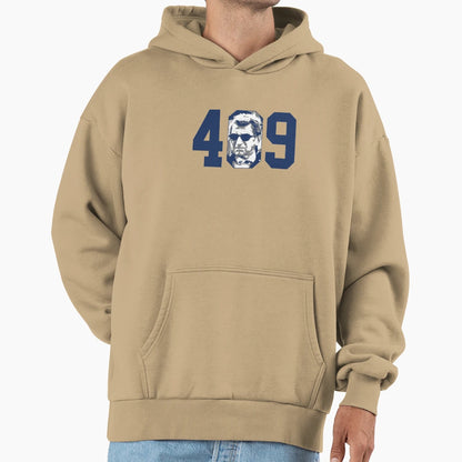 409 Joe Paterno Hoodie - Fun Novelty Design for Adults - T-Shirt, Sweatshirt, Hoodie