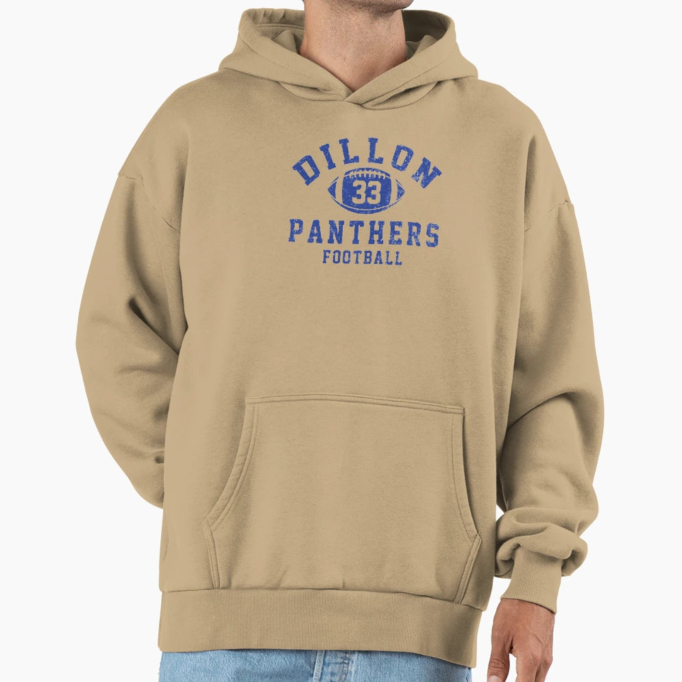 Dillon Panthers Football Logo Hoodie - Minimalist Print Unisex - T-Shirt, Sweatshirt, Hoodie