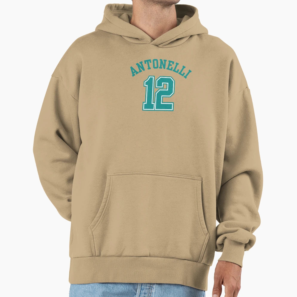 Ka12 Antonelli Jersey Hoodie - Casual Everyday Wear for Adults - T-Shirt, Sweatshirt, Hoodie