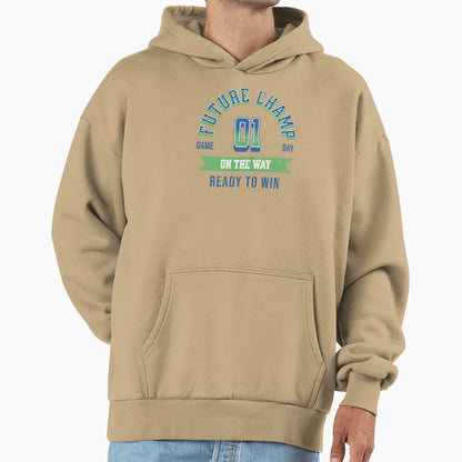 Future Champ Way Unique Hoodie - Fun Novelty Design for Adults - T-Shirt, Sweatshirt, Hoodie