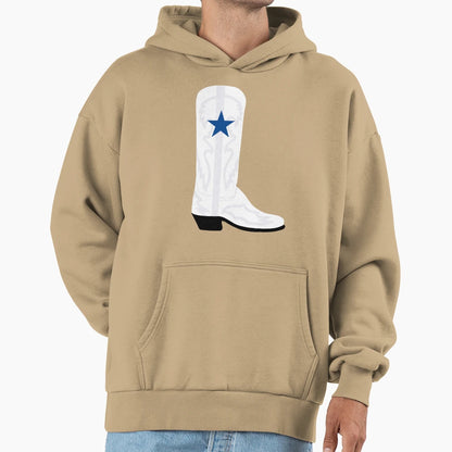 Cowboys Boot Hoodie - Casual Everyday Wear for Adults - T-Shirt, Sweatshirt, Hoodie