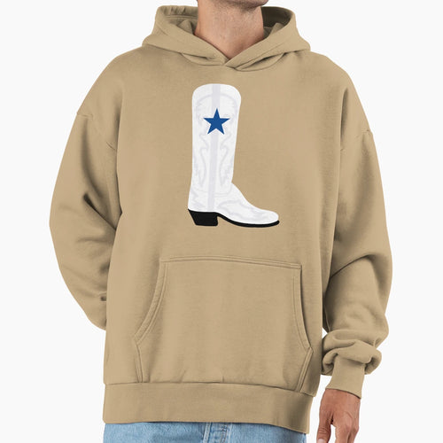 Cowboys Boot Hoodie - Casual Everyday Wear for Adults - T-Shirt, Sweatshirt, Hoodie