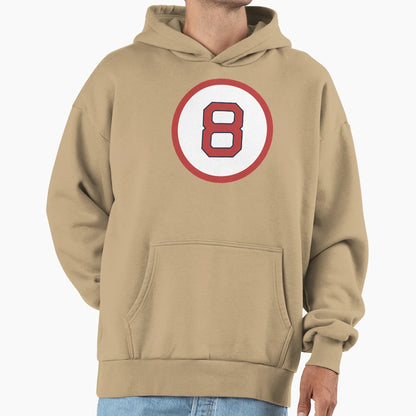 Carl Yastrzemski 8 Jersey Number Hoodie - Trendy Graphic Men Women - T-Shirt, Sweatshirt, Hoodie