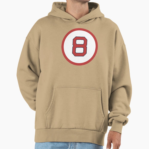 Carl Yastrzemski 8 Jersey Number Hoodie - Trendy Graphic Men Women - T-Shirt, Sweatshirt, Hoodie