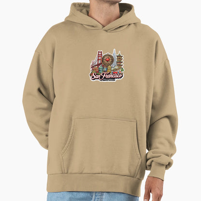 San Francisco California Hoodie - Novelty Apparel Men Women - T-Shirt, Sweatshirt, Hoodie