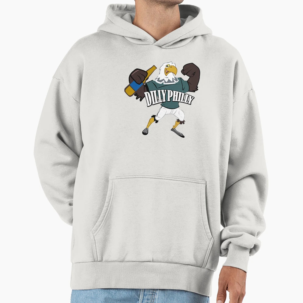 Dilly Philly Hoodie - Aesthetic Graphic for Adults - T-Shirt, Sweatshirt, Hoodie
