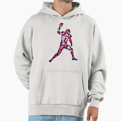 Splatter Gronk Hoodie - Custom Art Print Men Women - T-Shirt, Sweatshirt, Hoodie