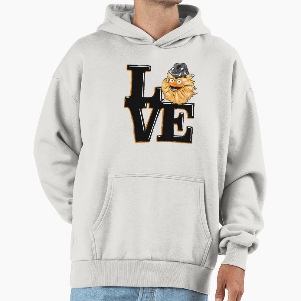 Love Gritty Hoodie - Aesthetic Graphic Men Women - T-Shirt, Sweatshirt, Hoodie