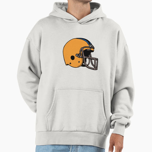 Yellow Sport Helmet Hoodie - Custom Art Print Men Women - T-Shirt, Sweatshirt, Hoodie